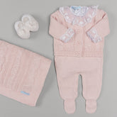 Body Branco de Renda para Bebê